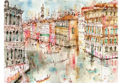 Detailing the Energy of the World’s Greatest Cities: Paintings by Clare ...