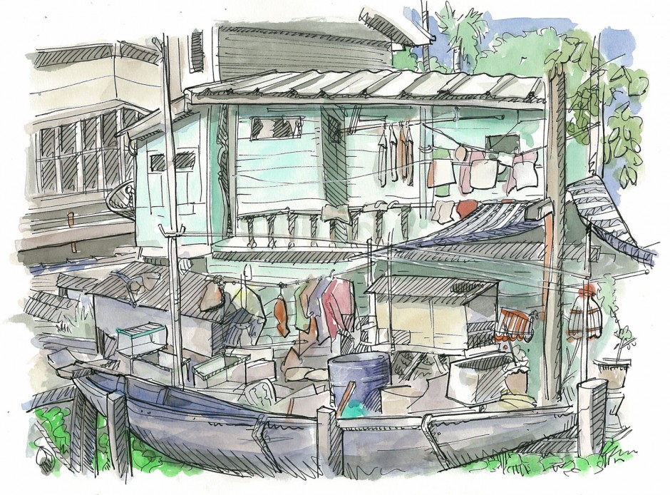 A Collection of Paintings, Illustrations, and Sketches of Bangkok ...