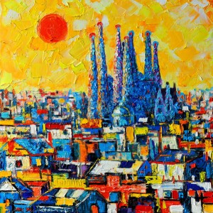 Ana-Maria Edulescu’s Amazingly Vibrant Paintings of European Cities ...