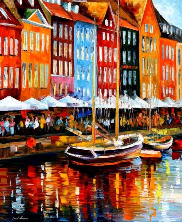 The Whimsical World of Nyhavn: Colourful Sketches of Copenhagen ...